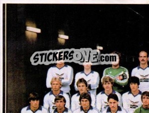 Sticker Mannschaft - German Football Bundesliga 1980-1981 n. 133 - Panini