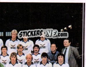 Sticker Mannschaft - German Football Bundesliga 1980-1981 n. 134 - Panini