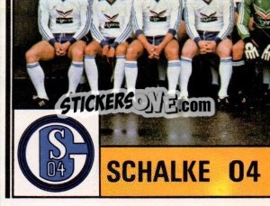 Cromo Mannschaft - German Football Bundesliga 1980-1981 - Panini