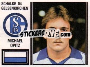 Figurina Michael Opitz - German Football Bundesliga 1980-1981 - Panini