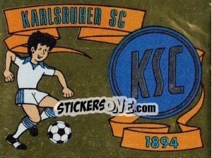 Sticker Wappen - German Football Bundesliga 1980-1981 n. 197 - Panini