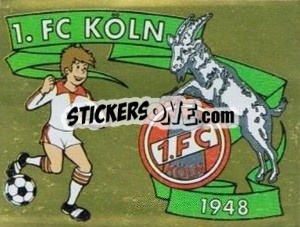 Sticker Wappen - German Football Bundesliga 1980-1981 - Panini