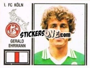 Sticker Gerald Ehrmann