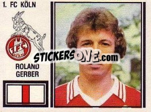 Sticker Roland Gerber