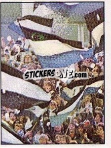 Figurina Arminia Bielefeld Fans - German Football Bundesliga 1980-1981 - Panini