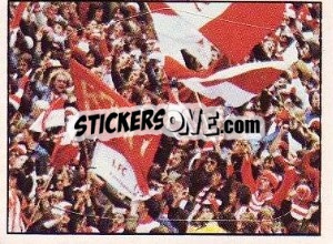 Sticker 1. FC Kaiserslautern Fans - German Football Bundesliga 1980-1981 - Panini
