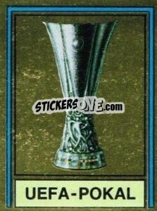 Sticker Pokal - German Football Bundesliga 1980-1981 - Panini