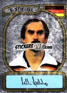 Cromo U. Stielike - German Football Bundesliga 1980-1981 - Panini