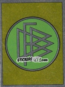 Cromo DFB-Emblem - German Football Bundesliga 1988-1989 - Panini