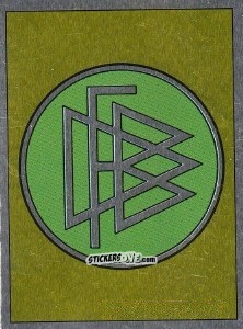 Figurina DFB-Emblem - German Football Bundesliga 1988-1989 - Panini