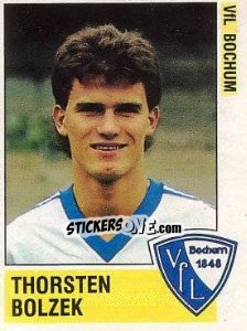 Cromo Thorsten Bolzek - German Football Bundesliga 1988-1989 - Panini