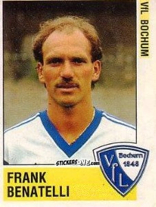 Sticker Frank Benatelli - German Football Bundesliga 1988-1989 - Panini