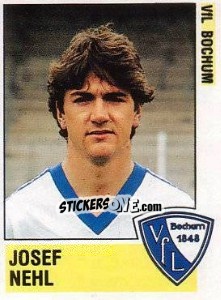 Sticker Josef Nehl - German Football Bundesliga 1988-1989 - Panini