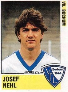 Cromo Josef Nehl - German Football Bundesliga 1988-1989 - Panini