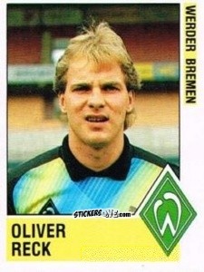 Sticker Oliver Reck