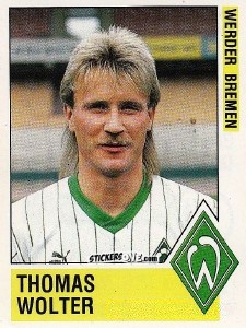 Sticker Thomas Wolter - German Football Bundesliga 1988-1989 - Panini