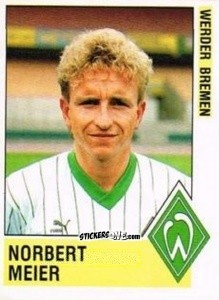 Figurina Norbert Meier - German Football Bundesliga 1988-1989 - Panini