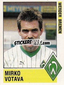 Cromo Mirko Votava - German Football Bundesliga 1988-1989 - Panini