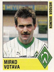 Figurina Mirko Votava - German Football Bundesliga 1988-1989 - Panini