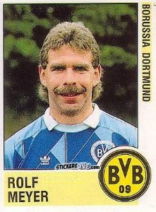 Cromo Rols Meyer - German Football Bundesliga 1988-1989 - Panini