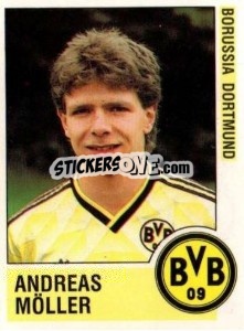 Figurina Andreas Möller - German Football Bundesliga 1988-1989 - Panini