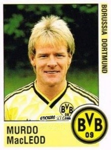 Sticker Murdo MacLeod - German Football Bundesliga 1988-1989 - Panini