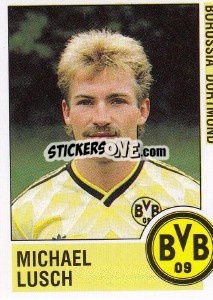 Figurina Michael Lusch - German Football Bundesliga 1988-1989 - Panini