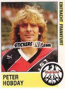 Cromo Peter Hobday - German Football Bundesliga 1988-1989 - Panini