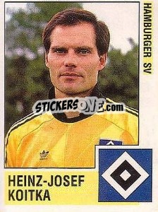 Sticker Heinz-Josef Koitka - German Football Bundesliga 1988-1989 - Panini
