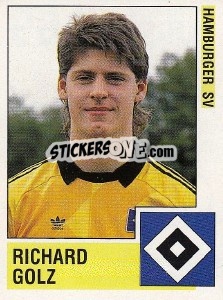 Sticker Richard Golz - German Football Bundesliga 1988-1989 - Panini