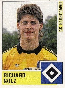 Cromo Richard Golz - German Football Bundesliga 1988-1989 - Panini