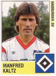 Figurina Manfred Kaltz - German Football Bundesliga 1988-1989 - Panini