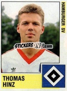 Sticker Thomas Hinz - German Football Bundesliga 1988-1989 - Panini
