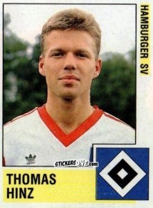 Sticker Thomas Hinz - German Football Bundesliga 1988-1989 - Panini