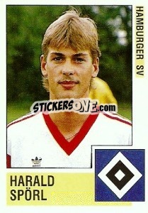 Sticker Harald Spörl - German Football Bundesliga 1988-1989 - Panini