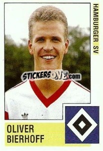 Sticker Oliver Bierhoff - German Football Bundesliga 1988-1989 - Panini
