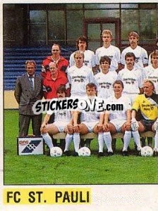 Sticker Mannschaft - German Football Bundesliga 1988-1989 - Panini
