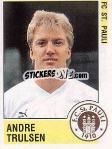 Sticker Andre Trulsen - German Football Bundesliga 1988-1989 - Panini