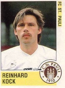 Figurina Reinhard Kock - German Football Bundesliga 1988-1989 - Panini