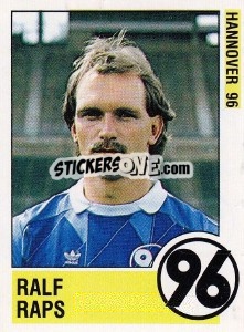 Cromo Ralf Raps - German Football Bundesliga 1988-1989 - Panini