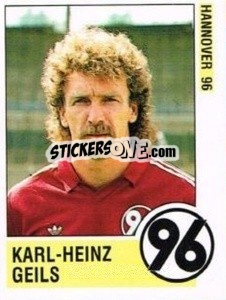 Sticker Karl-Heinz Geils - German Football Bundesliga 1988-1989 - Panini