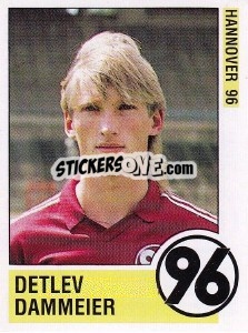 Cromo Detlev Dammeier - German Football Bundesliga 1988-1989 - Panini