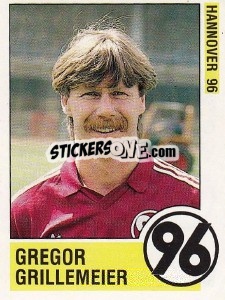 Cromo Gregor Grillemeier - German Football Bundesliga 1988-1989 - Panini