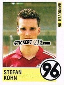 Cromo Stefan Kohn - German Football Bundesliga 1988-1989 - Panini