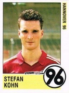 Cromo Stefan Kohn - German Football Bundesliga 1988-1989 - Panini