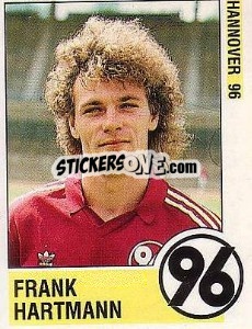 Cromo Frank Hartmann - German Football Bundesliga 1988-1989 - Panini