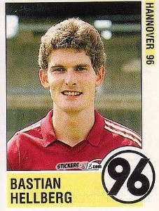 Sticker Bastian Hellberg - German Football Bundesliga 1988-1989 - Panini