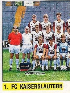 Sticker Mannschaft - German Football Bundesliga 1988-1989 n. 129 - Panini
