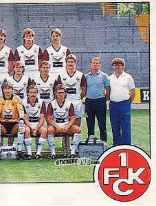 Sticker Mannschaft - German Football Bundesliga 1988-1989 - Panini