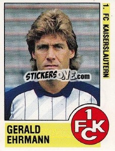 Sticker Gerald Ehrmann - German Football Bundesliga 1988-1989 - Panini